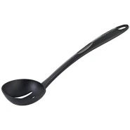 TEFAL Bienvenue Slotted Spoon, Black, Plastic, 2744512