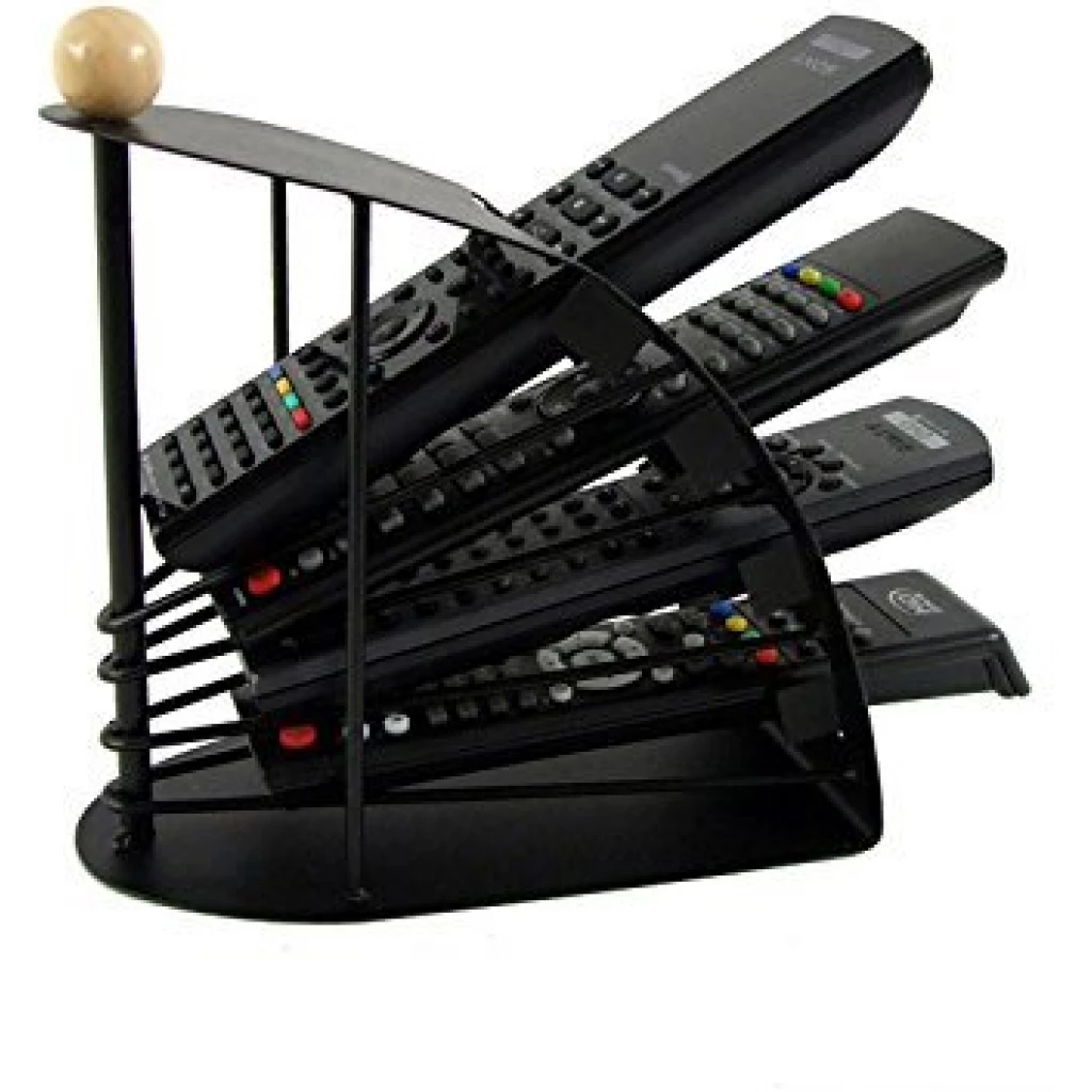 Remote Stand Stand/Organiser/Rack for TV – Black Remote Controls TilyExpress