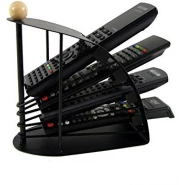 Remote Stand Stand/Organiser/Rack for TV – Black Remote Controls TilyExpress 2