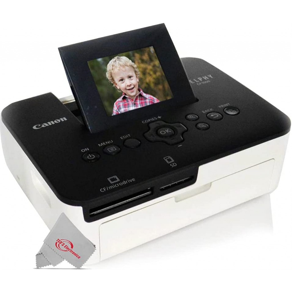 Canon SELPHY CP1000 Black Photo Printer 00 x 300 dpi, 3 Color Inks