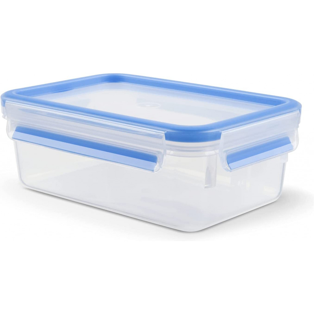 Tefal K3021112 MasterSeal Fresh Box, Plastic Food Storage Container, Keeps Food Fresher for Longer and 100 Percent Leakproof, 0.55 Litre