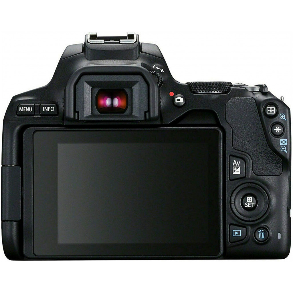 Canon EOS 250D/SL3 18-55 III Digital 4K 24.1MPS, Touchscreen Wifi Enabled Camera - Black