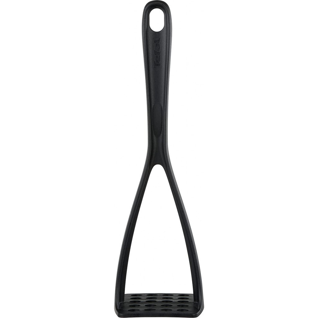 TEFAL Bienvenue Potato Masher, Kitchen Tool, Heat Resistant, Black, Plastic, 2744712