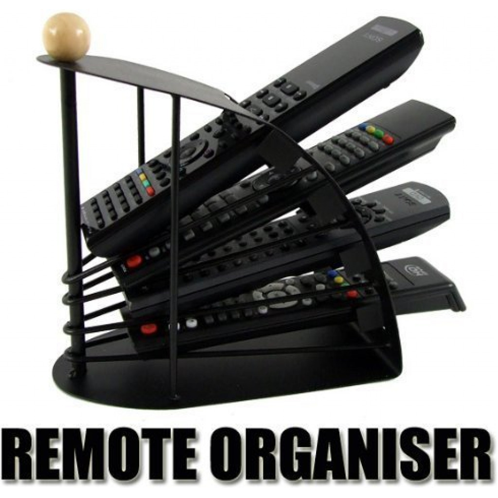 Remote Stand Stand/Organiser/Rack for TV - Black