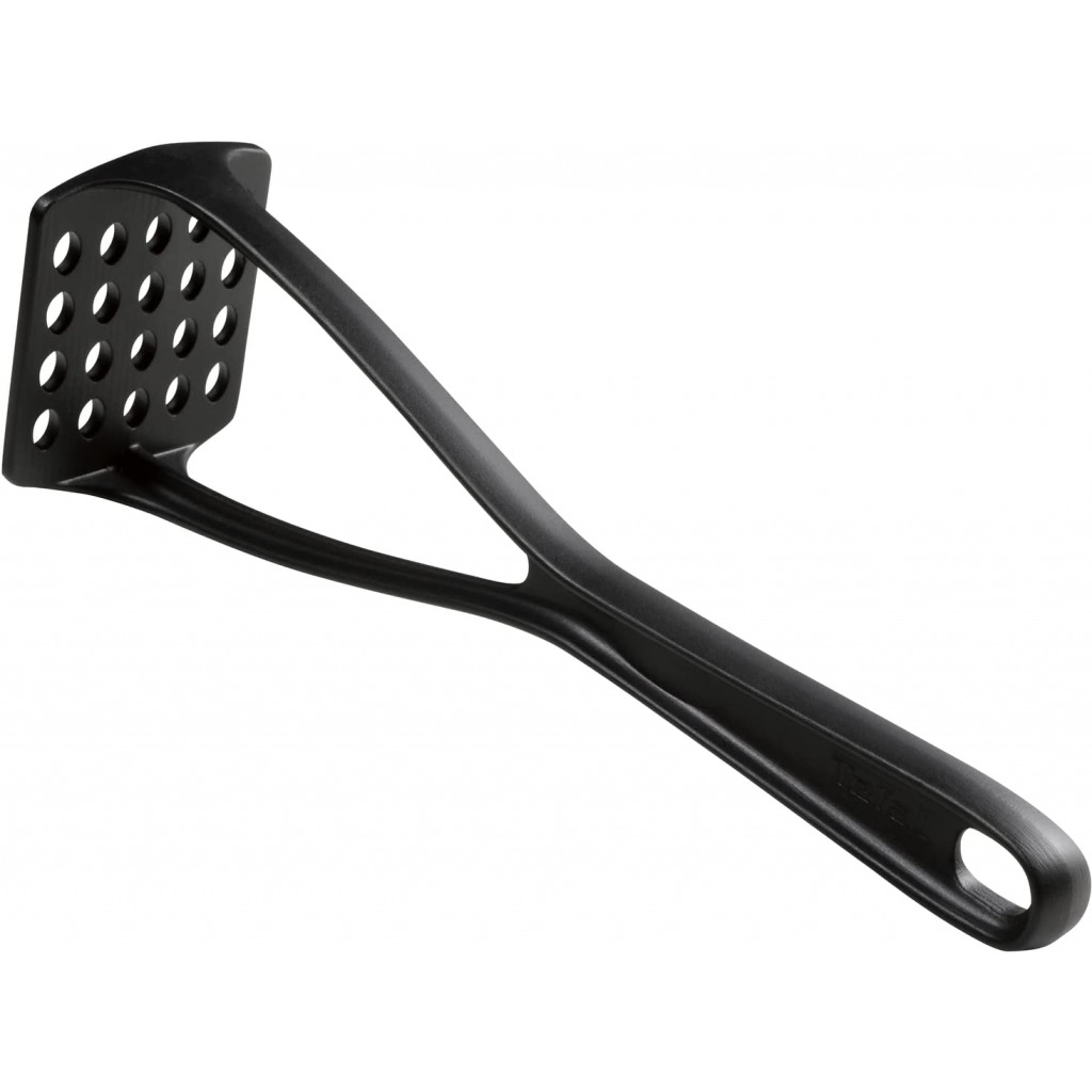 TEFAL Bienvenue Potato Masher, Kitchen Tool, Heat Resistant, Black, Plastic, 2744712