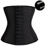 Waist Trainer Slimming Belt - Black