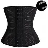 Waist Trainer Slimming Belt – Black Waist Trimmers TilyExpress