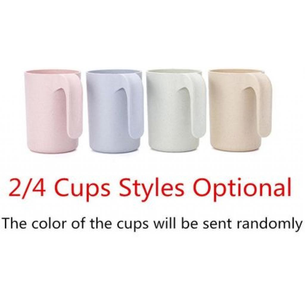 4 Cup Wall-Mounted Toothpaste Dispenser, Toothbrush Organizer, Towel Rack-White Toothbrush Holders TilyExpress 4