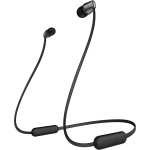 Sony WI-C310 Wireless Headphones with 15 Hrs Battery Life, Quick Charge, Magnetic Earbuds for Tangle Free Carrying, BT ver 5.0,Work from home, In-Ear Bluetooth Headset with mic for phone calls (Black)