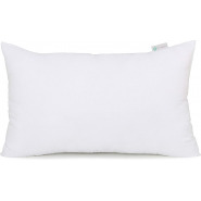 Decorative Rectangle Throw Pillow Case – White