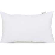 Decorative Rectangle Throw Pillow Case - White