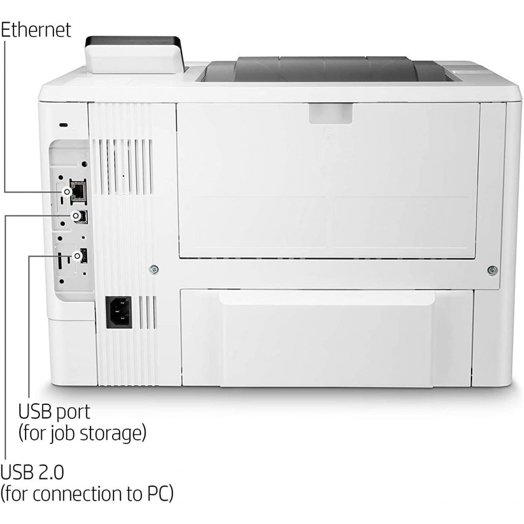 HP LaserJet Enterprise M507dn Monochrome Printer with built-in Ethernet & 2-sided printing