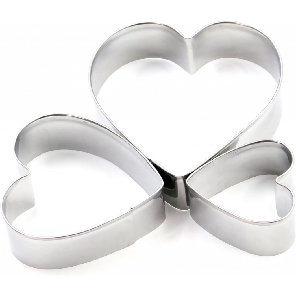 12 Stainless Steel Christmas Cookie Cutters – Stars, Circle, Heart, and Flower Shaped Cookies Cutter Set – Perfect Tools for Christmas Party Pastry and Baking Gift Baking & Cookie Sheets TilyExpress 6