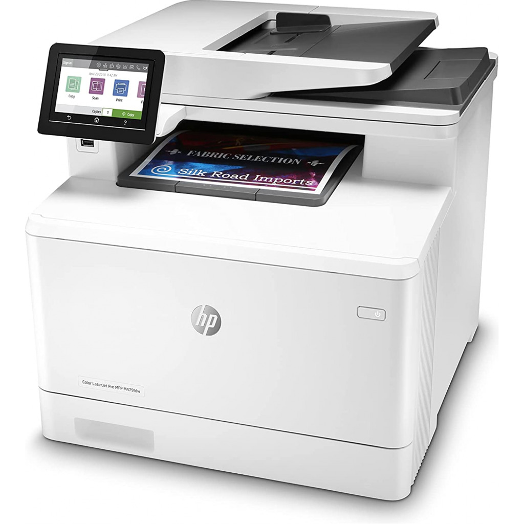 HP Color LaserJet Pro Multifunction M479fdw Wireless Laser Printer - White ( 1 Year Warranty)