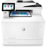 HP Color LaserJet Enterprise M480f Multifunction Duplex Printer - White