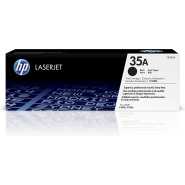 Original HP 35A Black Toner Cartridge | Works with HP LaserJet P1005, P1006 | CB435A