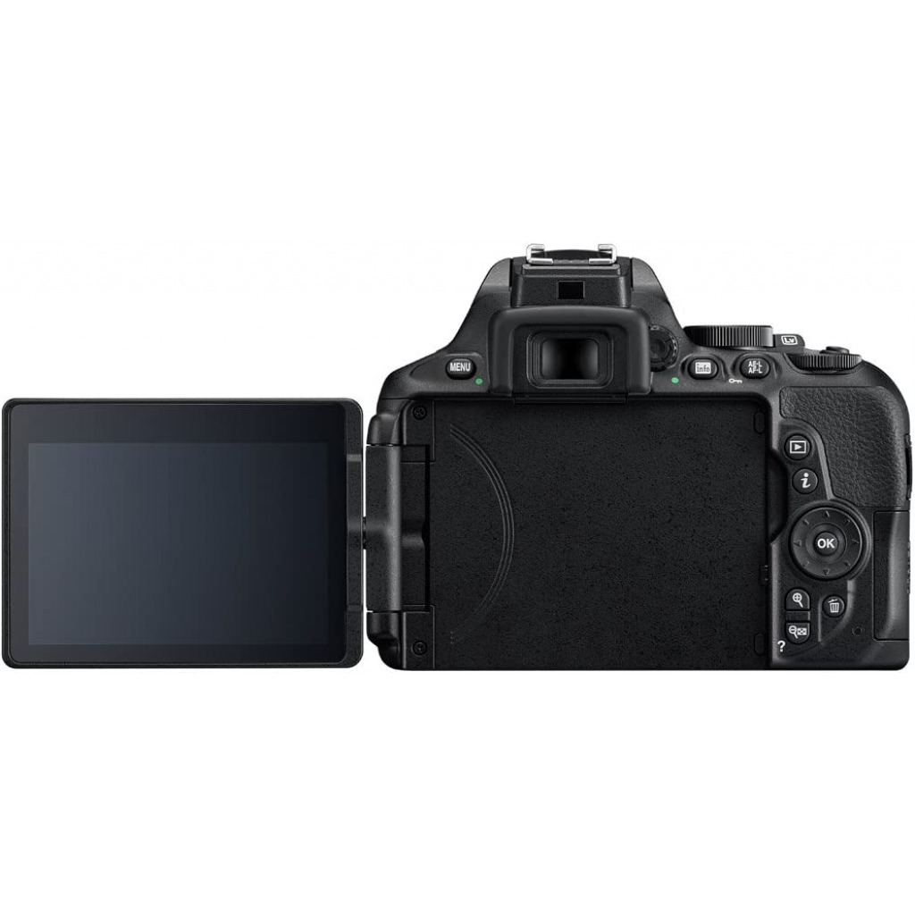 Nikon D5600 Digital SLR Camera & 18-55mm VR DX AF-P Lens - Black