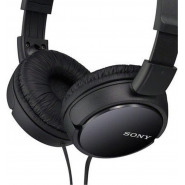 Sony ZX Series Wired On-Ear Headphones with Mic, Black MDR-ZX110AP Headphones TilyExpress
