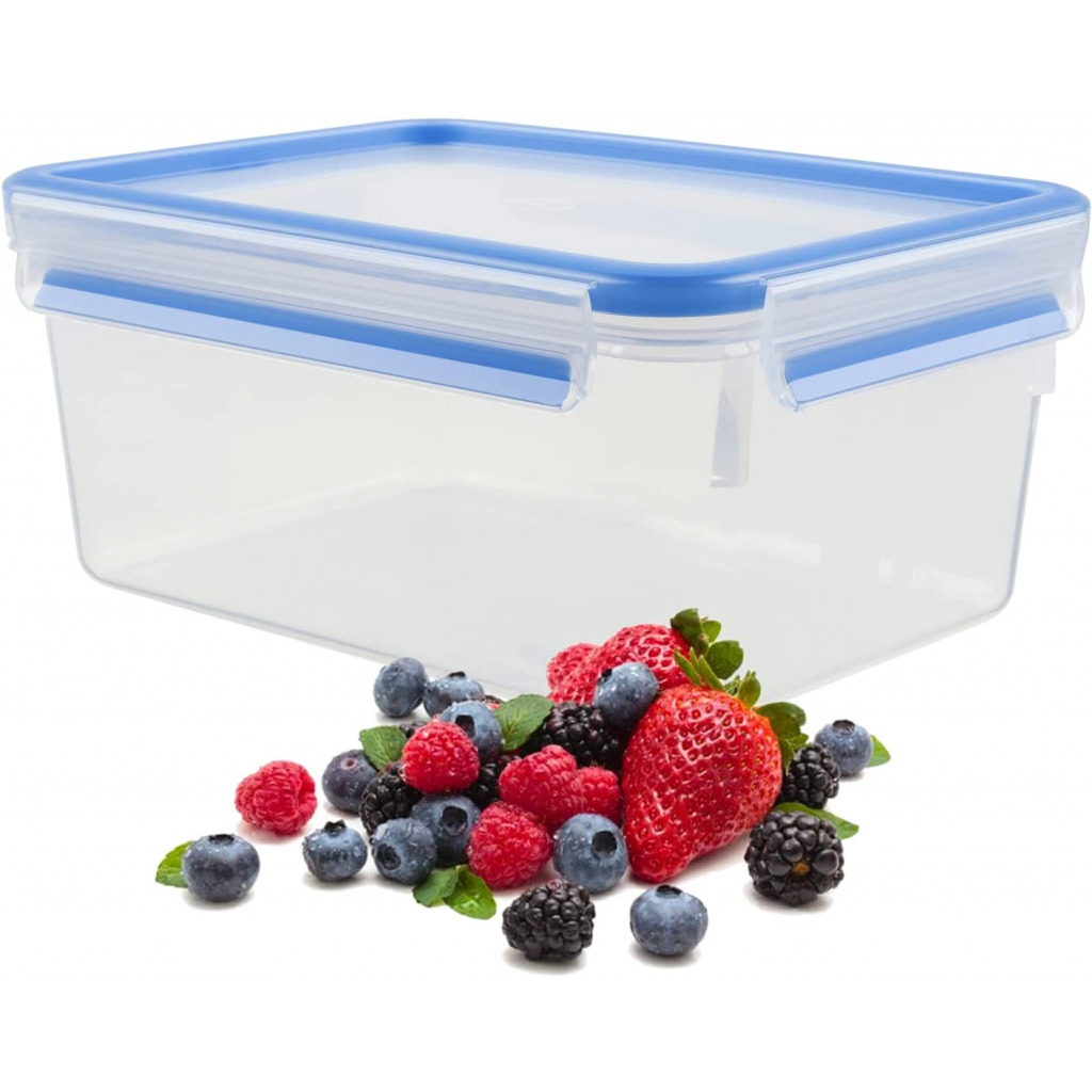 Tefal K3021512 MasterSeal Fresh Box, Plastic Food Storage Container, Keeps Food Fresher for Longer and 100 Percent Leakproof, 2.2 Litre