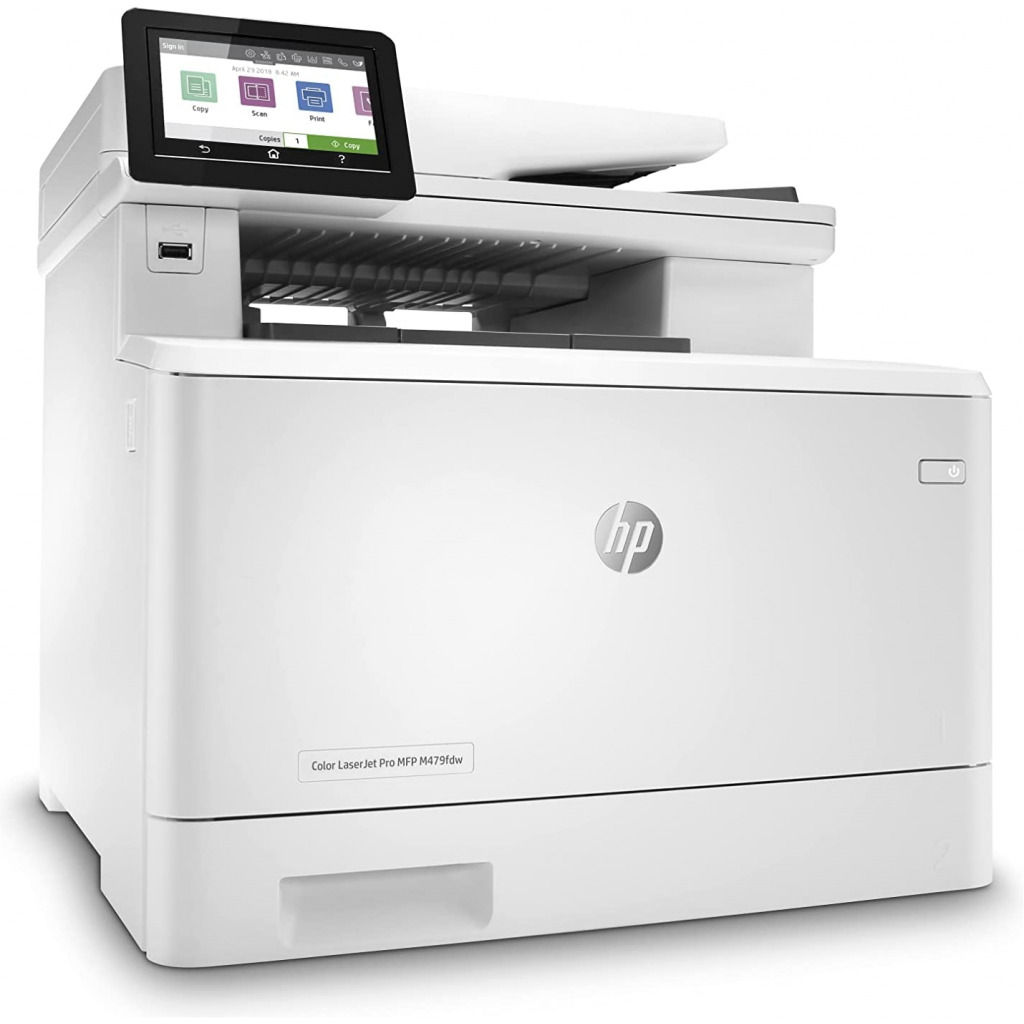 HP Color LaserJet Pro Multifunction M479fdw Wireless Laser Printer - White ( 1 Year Warranty)