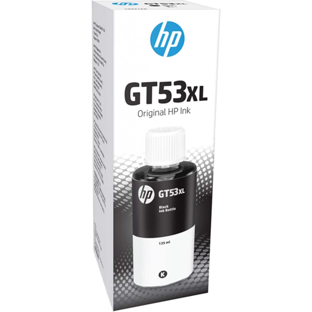 HP GT53XL 135-ml Black Original Ink Toner Bottle For Use in Smart Tank Printers