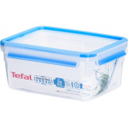 Tefal K3021512 MasterSeal Fresh Box, Plastic Food Storage Container, Keeps Food Fresher for Longer and 100 Percent Leakproof, 2.2 Litre Lunch Boxes TilyExpress 2