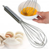 Stainless Steel Balloon Wire Whisk for Blending, Durable Whisks for Cooking, Kitchen Utensils Wire Whisk for Stirring Egg