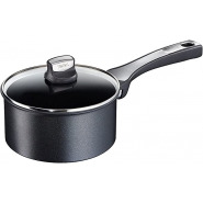 TEFAL Expertise 16 cm Saucepan with Lid, Black, Aluminium, C6202272, ( All Heat Sources including Induction)