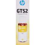 HP GT52 Yellow Original Ink Cartridge | Works with HP Ink Tank Wireless 400 series, HP Smart Tank 500/600 series Printers