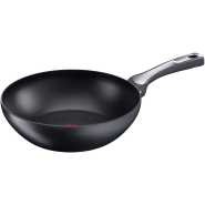 TEFAL Expertise Non-Stick 28 cm Wokpan, Black, Aluminium, C6201972 ( All Heat Sources including Induction)