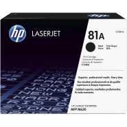 Original HP 81A Black Toner Cartridge | Works with HP LaserJet Enterprise M604, M605, M606 Series; HP LaserJet Enterprise MFP M630 Series