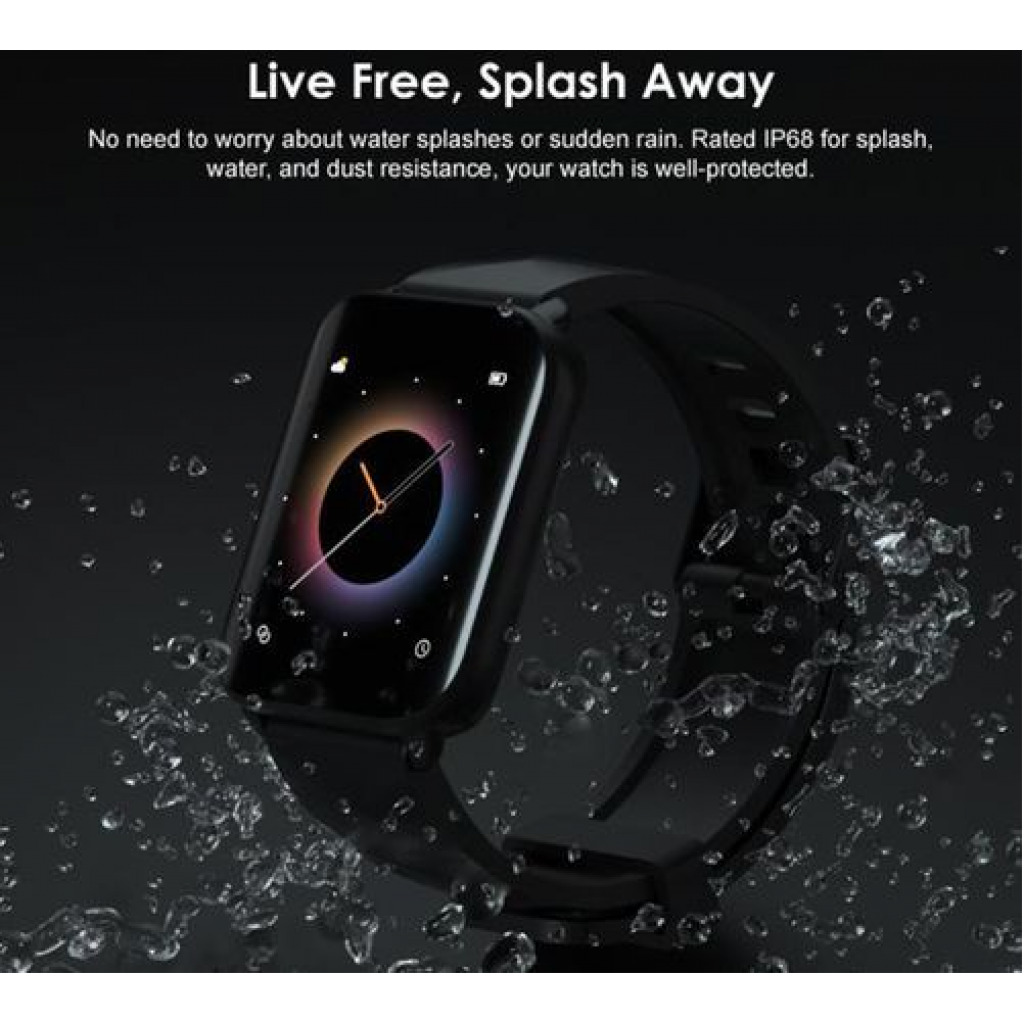 Oraimo Smart Watch 1.69'' IPS Screen IP68 Waterproof - Silver