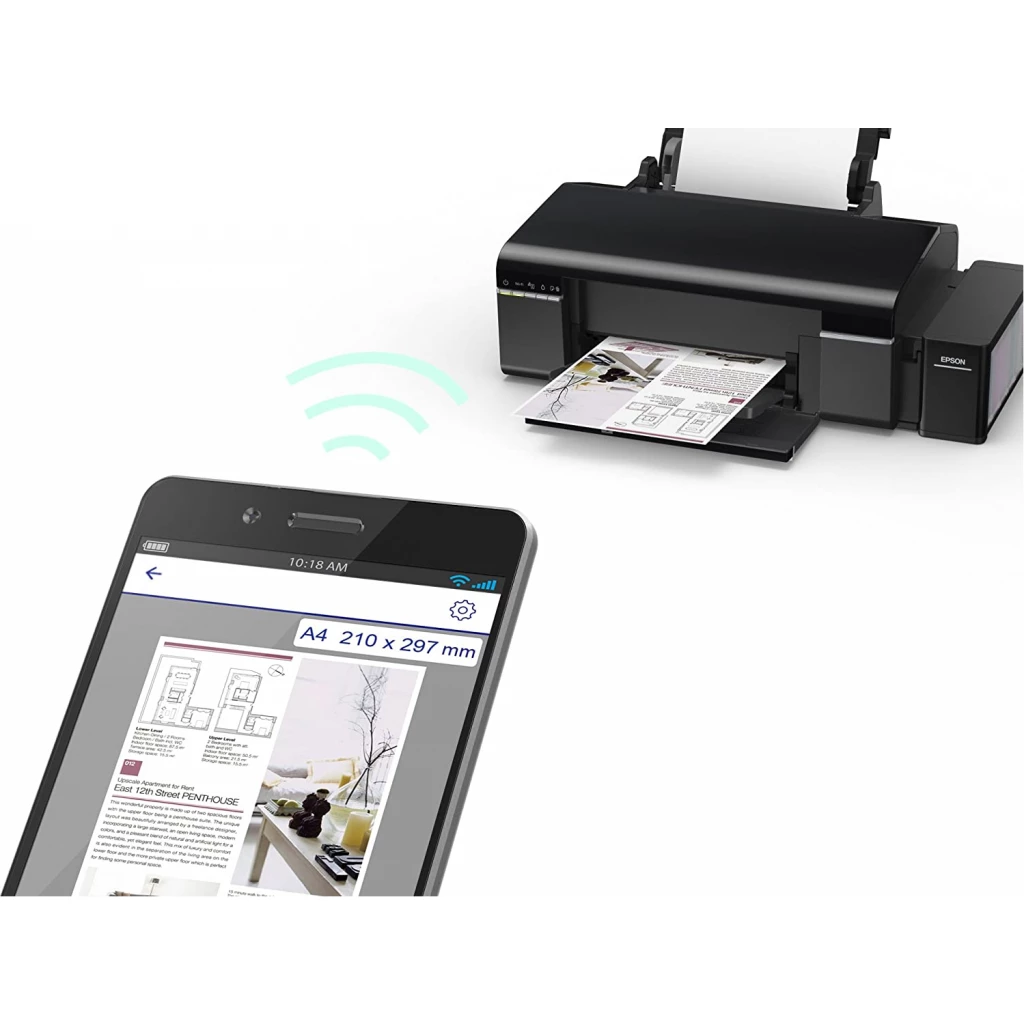 EPSON EcoTank L805 WiFi InkTank Photo Printer - Black