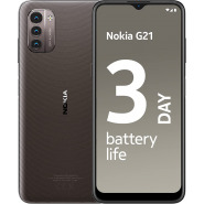 Nokia G21 Android Smartphone, Dual SIM, 3-Day Battery Life, 6GB RAM + 128GB Storage, 50MP Triple AI Camera | Dusk Nokia Smartphones