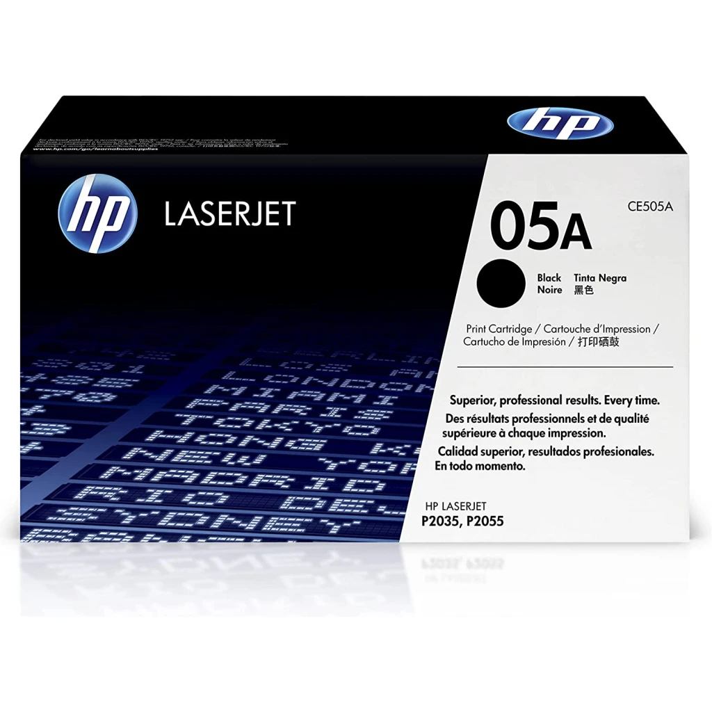 HP 05A | CE505A | Original Toner-Cartridge | Black | Works with HP LaserJet P2055 series