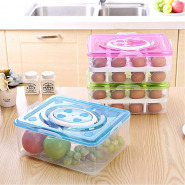 Supreme Mall Double Layer 32 Eggs Storage Box (Multicolour) Egg Trays TilyExpress