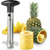 Pineapple Corer, [Upgraded, Reinforced, Thicker Blade] Newness Premium Pineapple Corer Remover (Black)