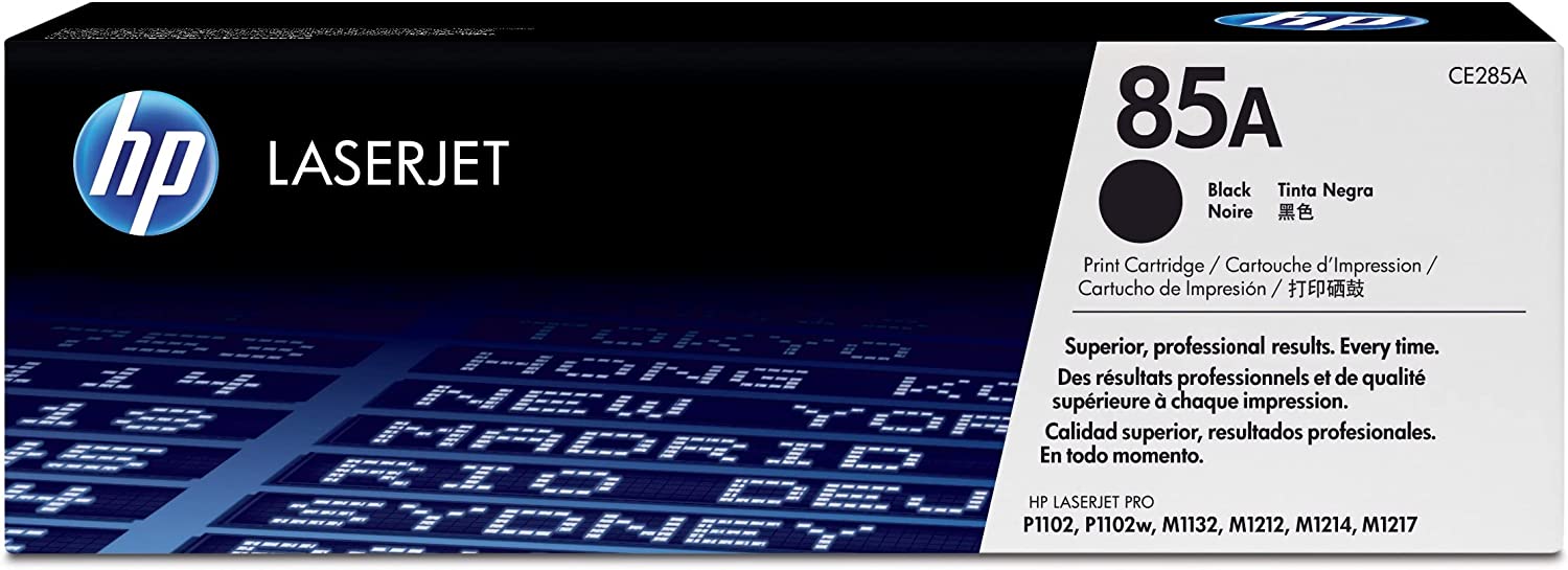 HP 85A | CE285A | Toner-Cartridge | Works with HP LaserJet Pro M1212nf, M1217nfw, P1102w, P1109w Black - TilyExpress Uganda
