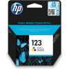 HP 123 Tri-color Original Ink Cartridge| Works with HP DeskJet 2130, 2620, 2630, 2632, 3639 Printers