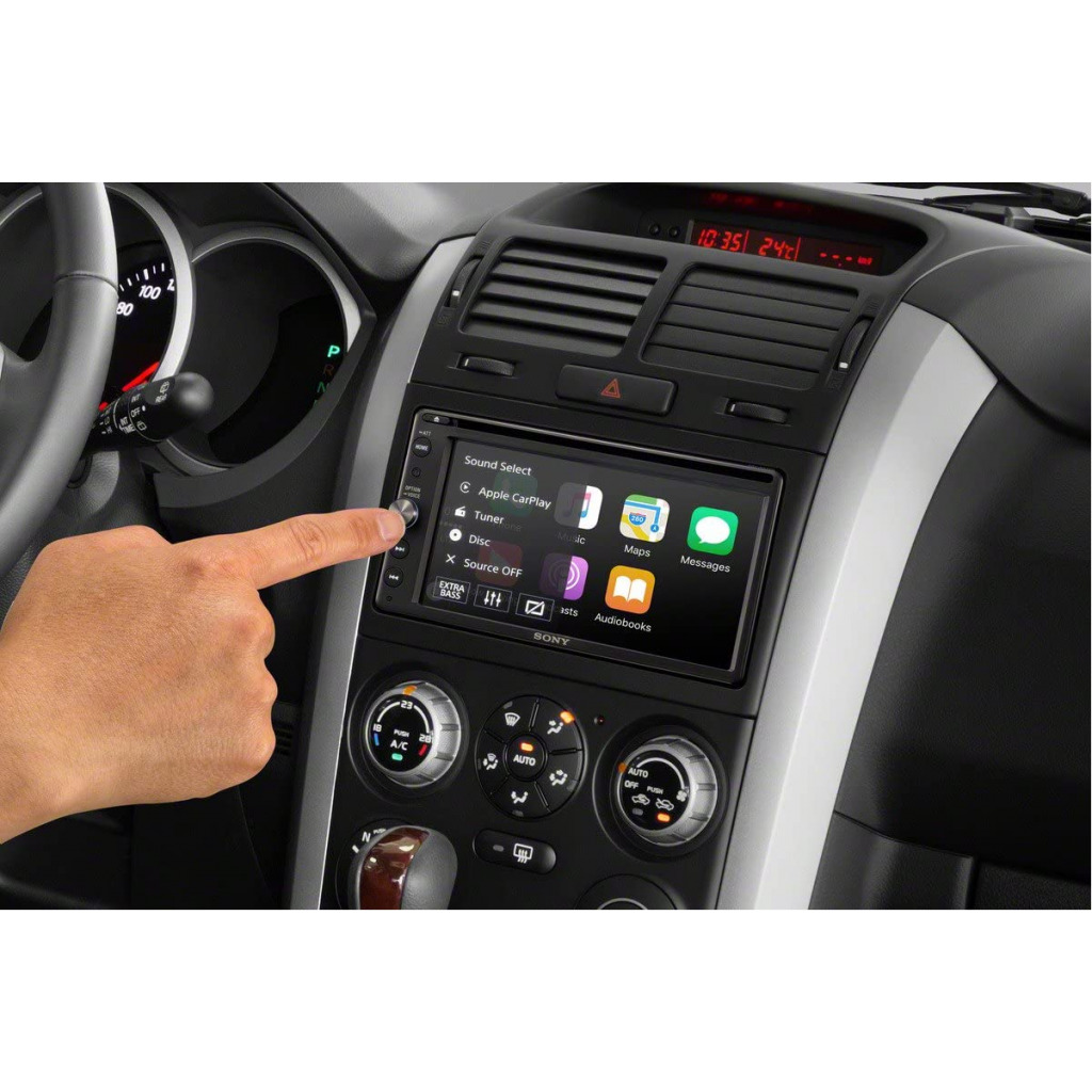 Sony XAV-AX200 Car Stereo System | 16.3cm (6.4”) DVD Receiver with Bluetooth
