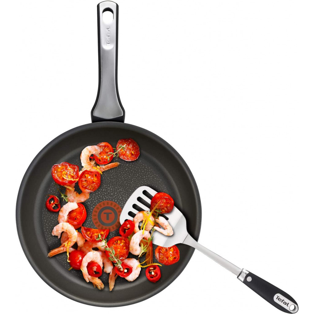 TEFAL Expertise Non-Stick 28 cm Frypan, Black, Alumium,C6200672 ( All Heat Sources Including Induction)