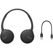 Sony Wireless Headphones WH-CH510: Wireless Bluetooth On-Ear Headset with Mic for Phone-Call, Black Headphones TilyExpress