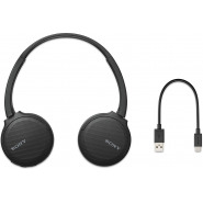 Sony Wireless Headphones WH-CH510: Wireless Bluetooth On-Ear Headset with Mic for Phone-Call, Black