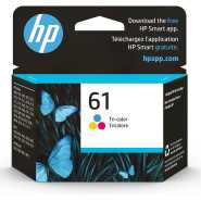 Original HP 61 Tri-color Ink | Works with DeskJet 1000, 1010, 1050, 1510, 2050, 2510, 2540, 3000, 3050, 3510; ENVY 4500, 5530; OfficeJet 2620, 4630 Series | Eligible for Instant Ink | CH562WN