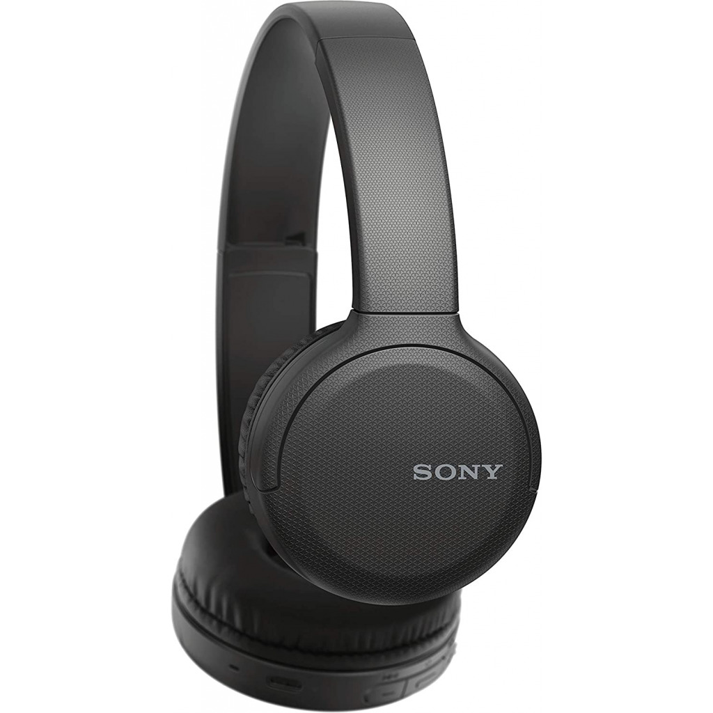 Sony Wireless Headphones WH-CH510: Wireless Bluetooth On-Ear Headset with Mic for Phone-Call, Black