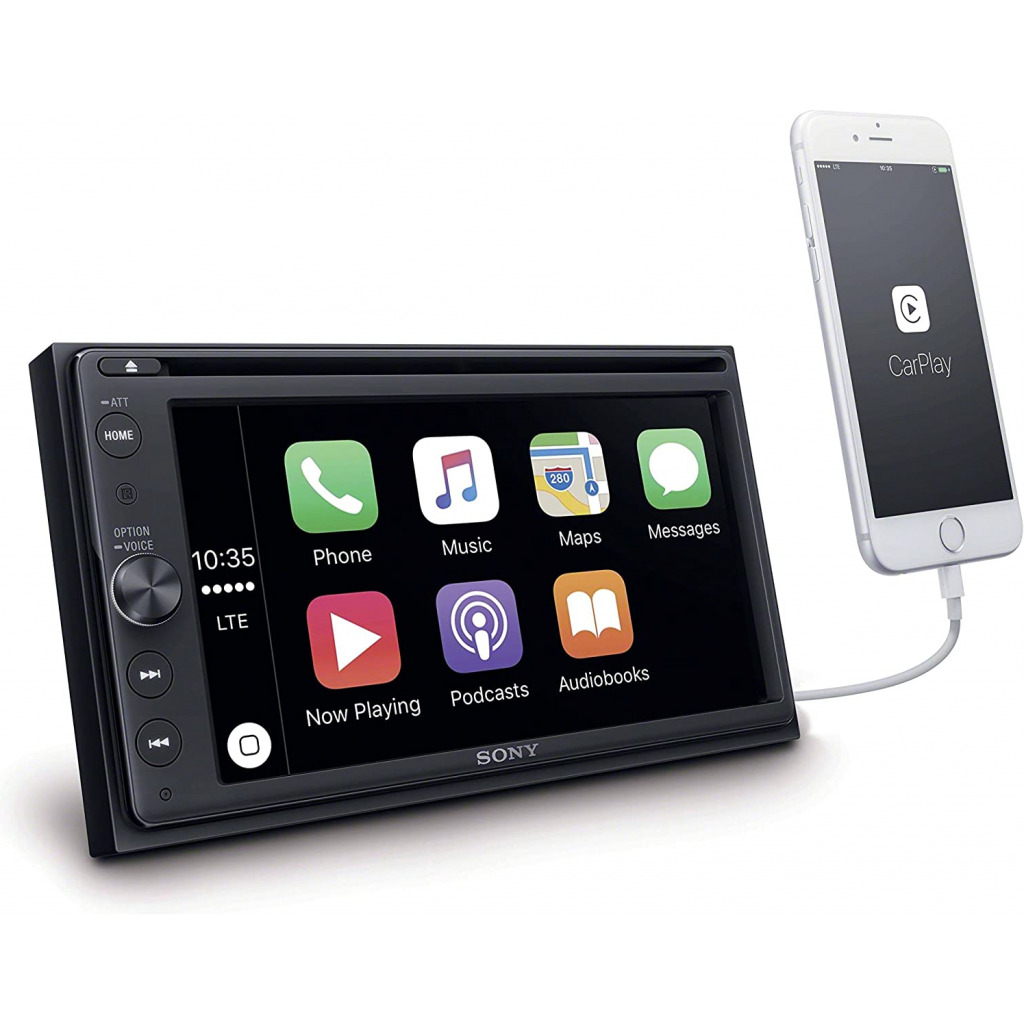 Sony XAV-AX200 Car Stereo System | 16.3cm (6.4”) DVD Receiver with Bluetooth