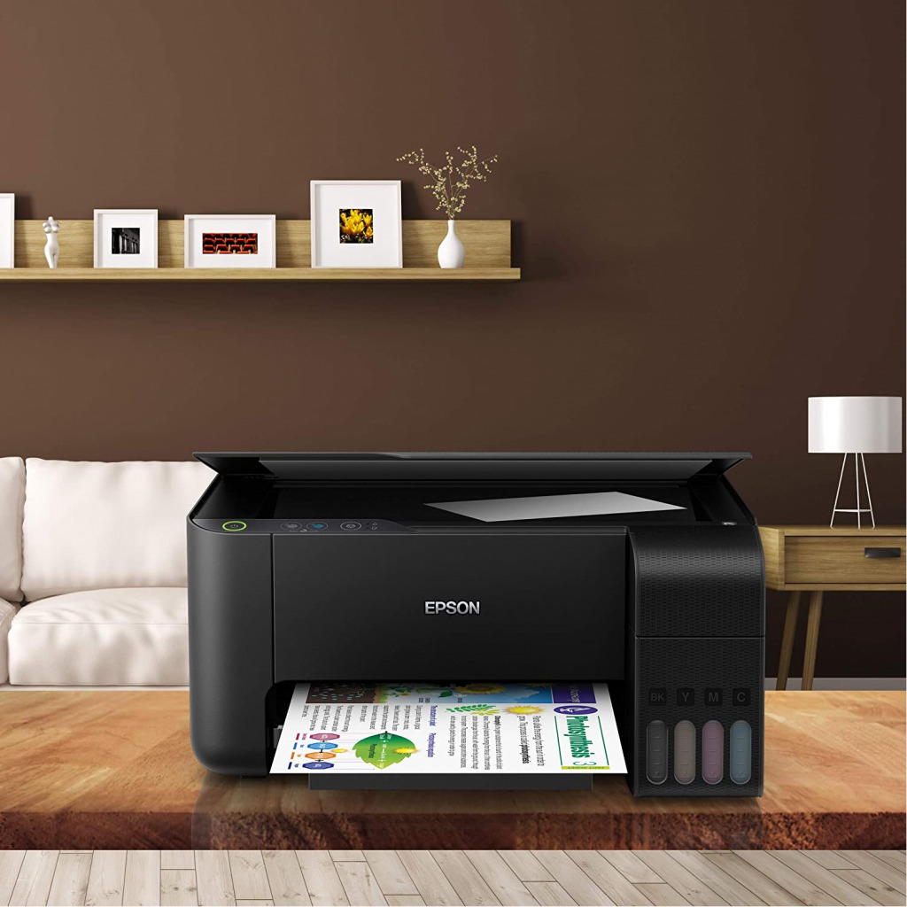 Epson EcoTank L3110 All-in-One Ink Tank Colour Printer (Black)