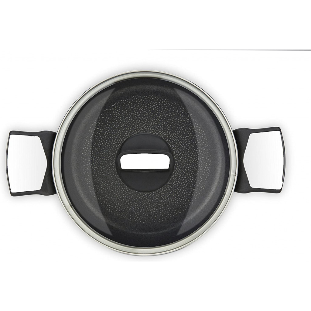 TEFAL Expertise 20 cm Casserole with Lid, Non-stick, Induction, Black, Aluminium, C6204472