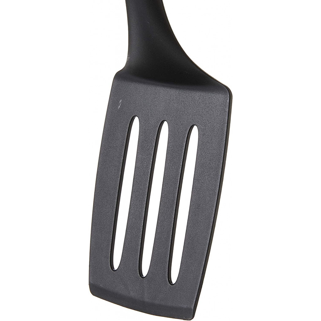 TEFAL Bienvenue Little Angle Spatula, Kitchen Tool, Heat Resistant, Black, Plastic, 2745112