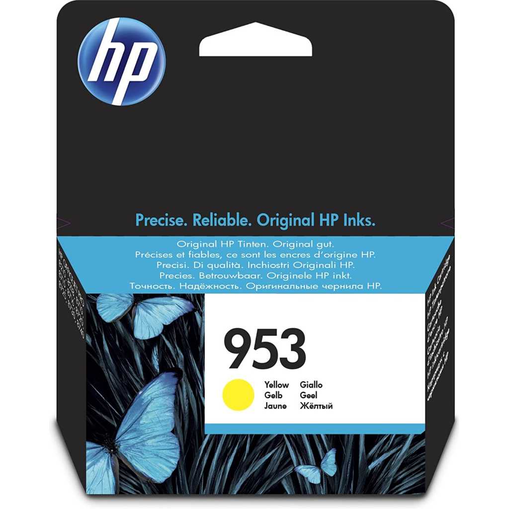 HP 953 Original Ink Cartridge, Yellow, Single Pack